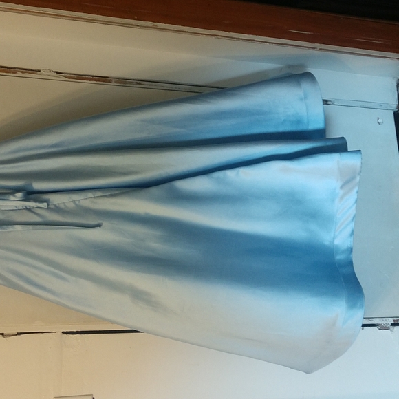 Clarisse Prom Dress Powder Blue princess lace up jewels size 4 - Picture 9 of 9